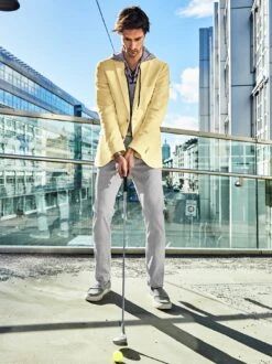 Schwarzweiß-Jeans -Kleidung Verkauf EC24 6841 DF