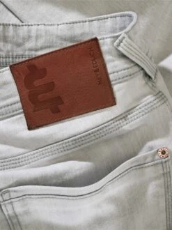 Schwarzweiß-Jeans -Kleidung Verkauf EC24 6841 DI 1