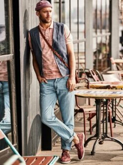 Denim-Weste -Kleidung Verkauf EC24 6915 DF 1