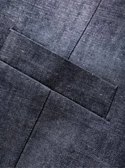 Denim-Weste -Kleidung Verkauf EC24 6915 DH 1