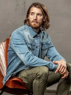 Jeansjacke Aqua -Kleidung Verkauf EC24 6944 DC 1