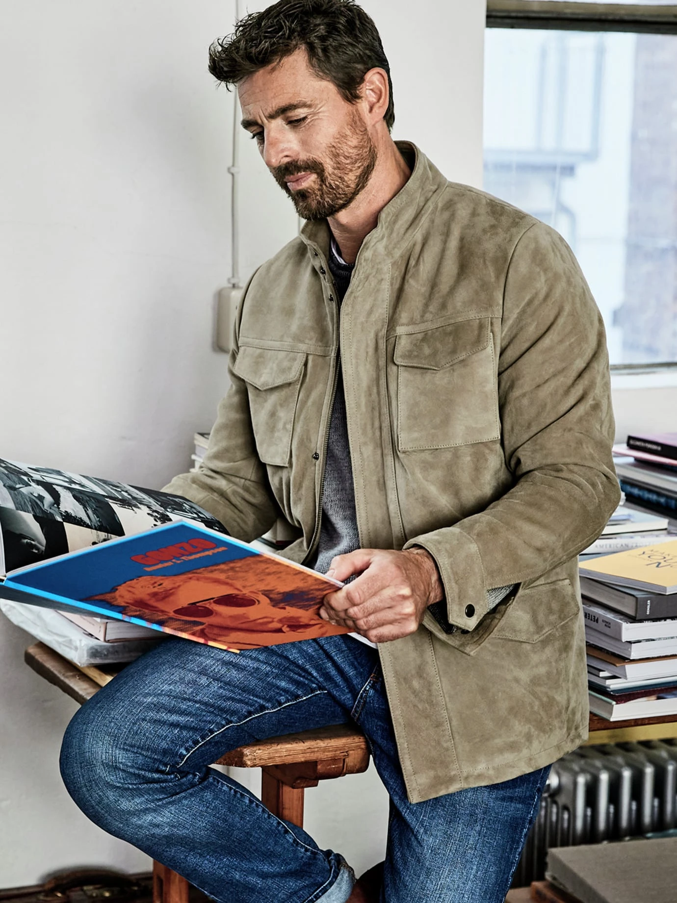 Oldtimer-Lederjacke 11 Oldtimer-Lederjacke – Bild 11