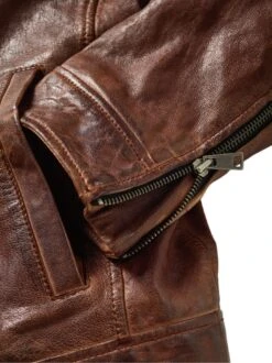 Gebrannte Bikerjacke 15 Gebrannte Bikerjacke -Kleidung Verkauf EC24 6990 DH