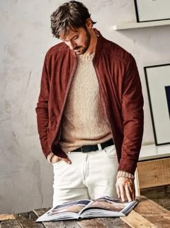 Würziger Lederblouson 14 Würziger Lederblouson -Kleidung Verkauf EC24 6992 DF