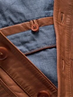 Savoir-vivre-Lederblouson -Kleidung Verkauf EC24 6993 DJ