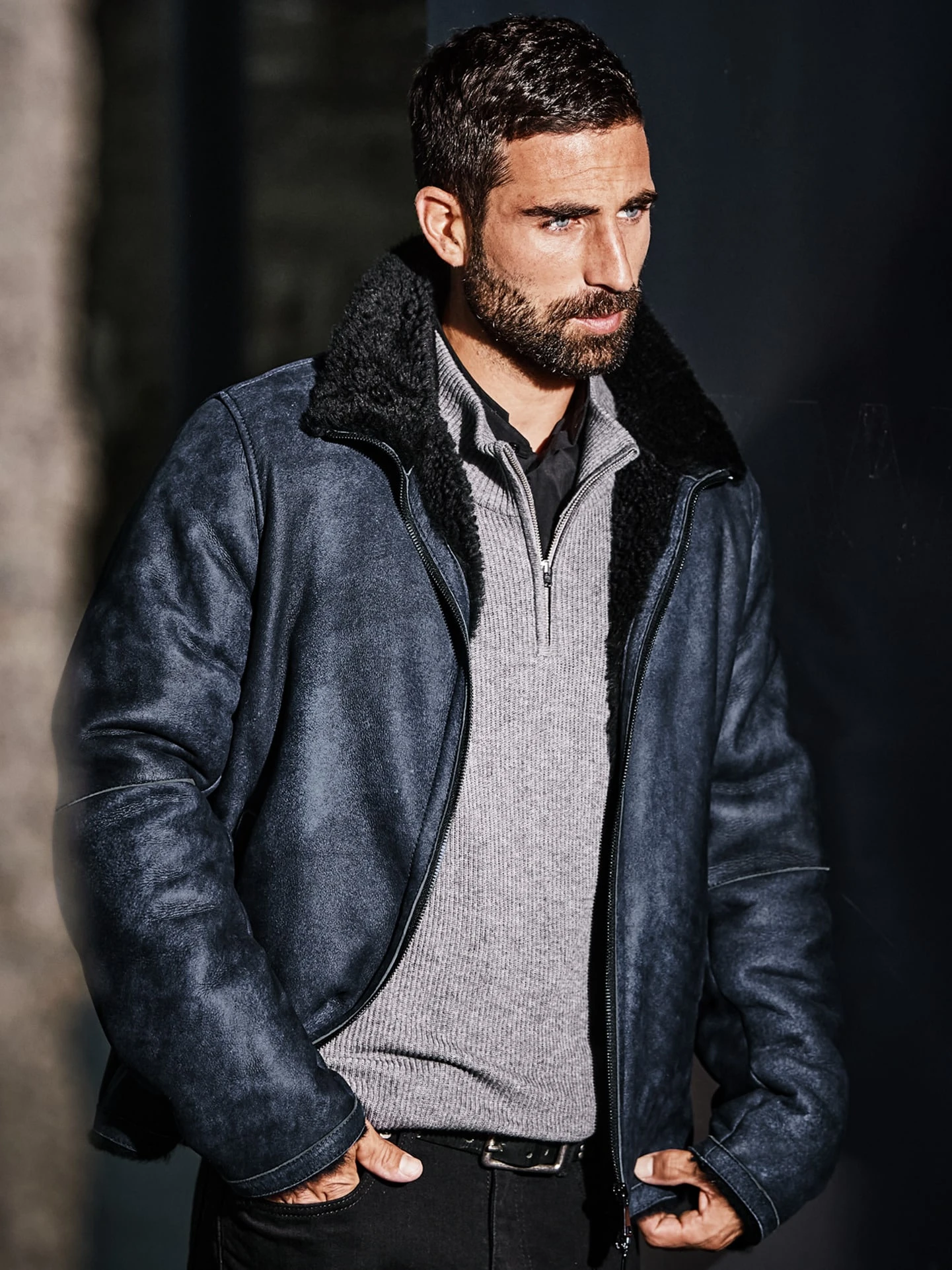 Schaffell-Fliegerjacke 4 Schaffell-Fliegerjacke – Bild 4