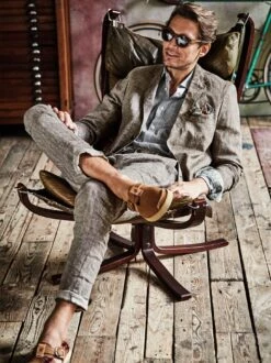 Ibiza-Anzugsakko Nuss 27 Ibiza-Anzugsakko Nuss -Kleidung Verkauf EC24 7346 DF 1