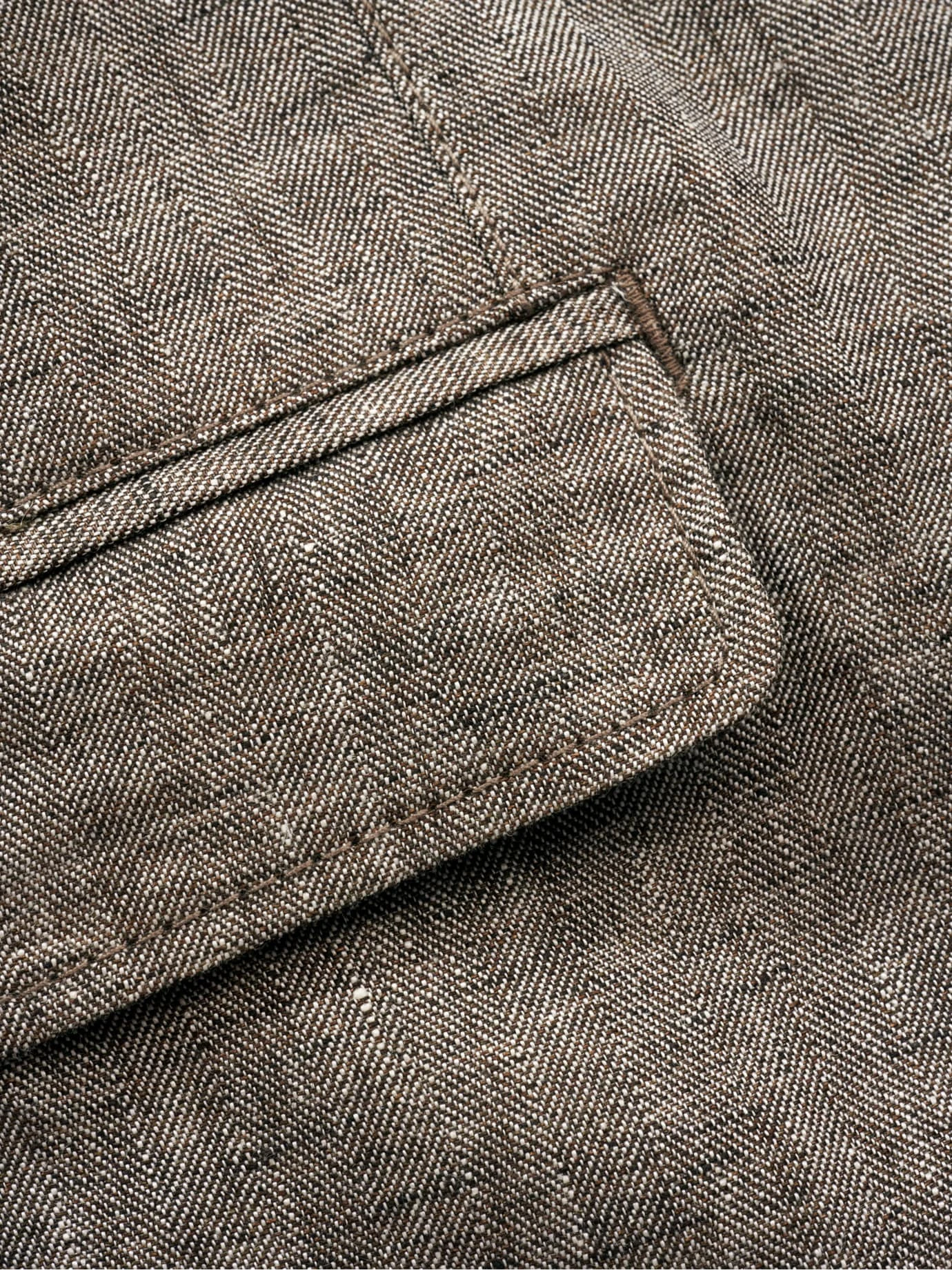 Ibiza-Anzugsakko Nuss 6 Ibiza-Anzugsakko Nuss – Bild 6