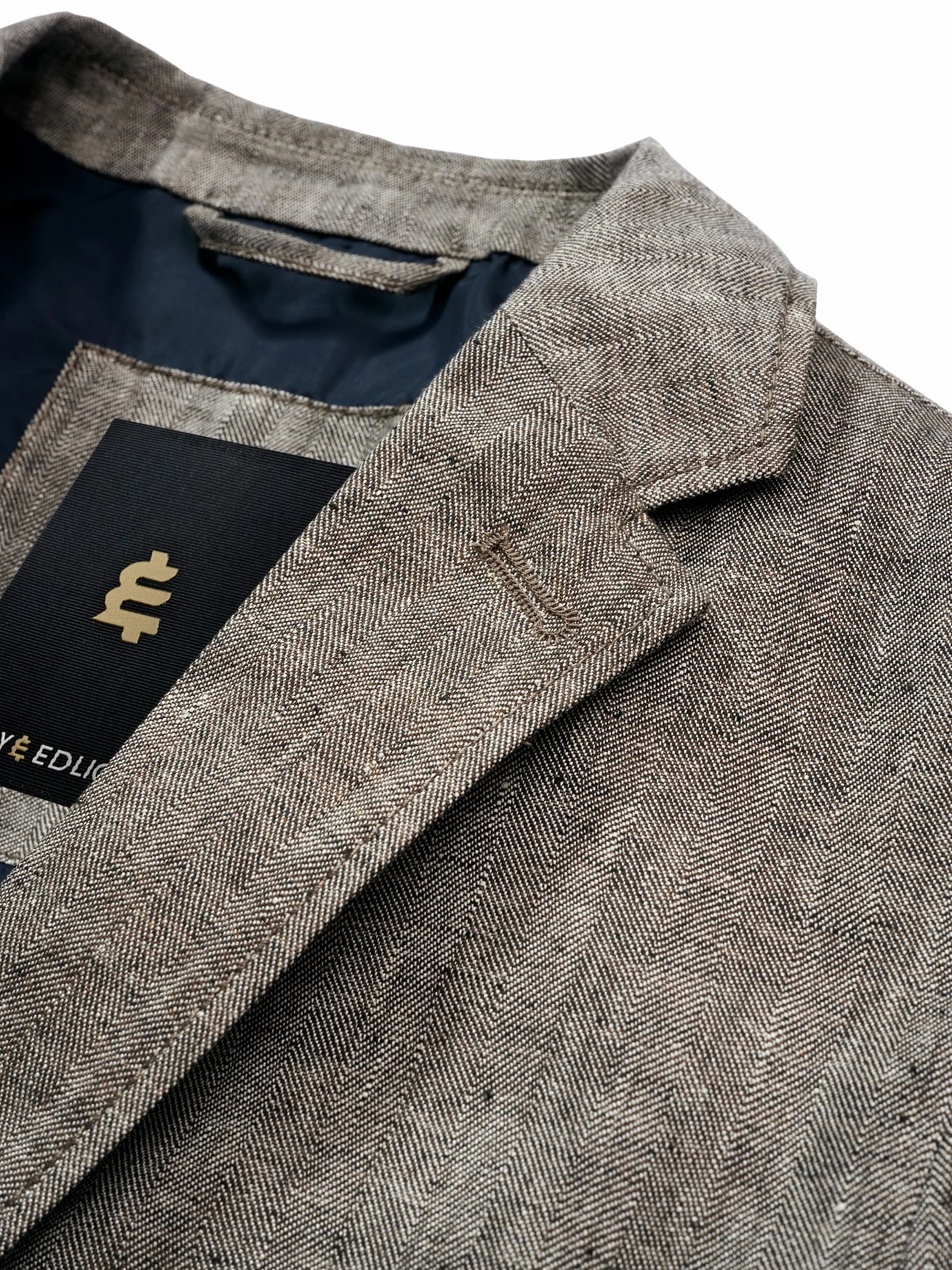 Ibiza-Anzugsakko Nuss 7 Ibiza-Anzugsakko Nuss – Bild 7