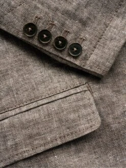 Ibiza-Anzugsakko Nuss 23 Ibiza-Anzugsakko Nuss -Kleidung Verkauf EC24 7346 DJ