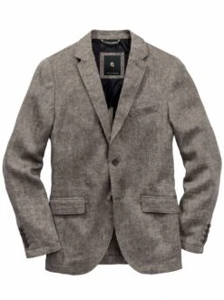 Ibiza-Anzugsakko Nuss