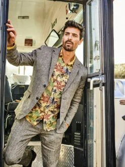 Ibiza-Anzughose Nuss -Kleidung Verkauf EC24 7347 DD 1