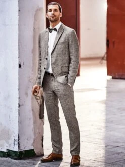 Ibiza-Anzughose Nuss -Kleidung Verkauf EC24 7347 DE