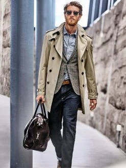 Inspector's Trench -Kleidung Verkauf EC24 7658 DE