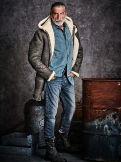 Lammfellmantel -Kleidung Verkauf EC24 7697 DD