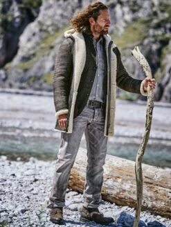 Lammfellmantel -Kleidung Verkauf EC24 7697 DE 1