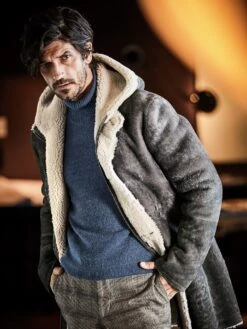 Lammfellmantel -Kleidung Verkauf EC24 7697 DF