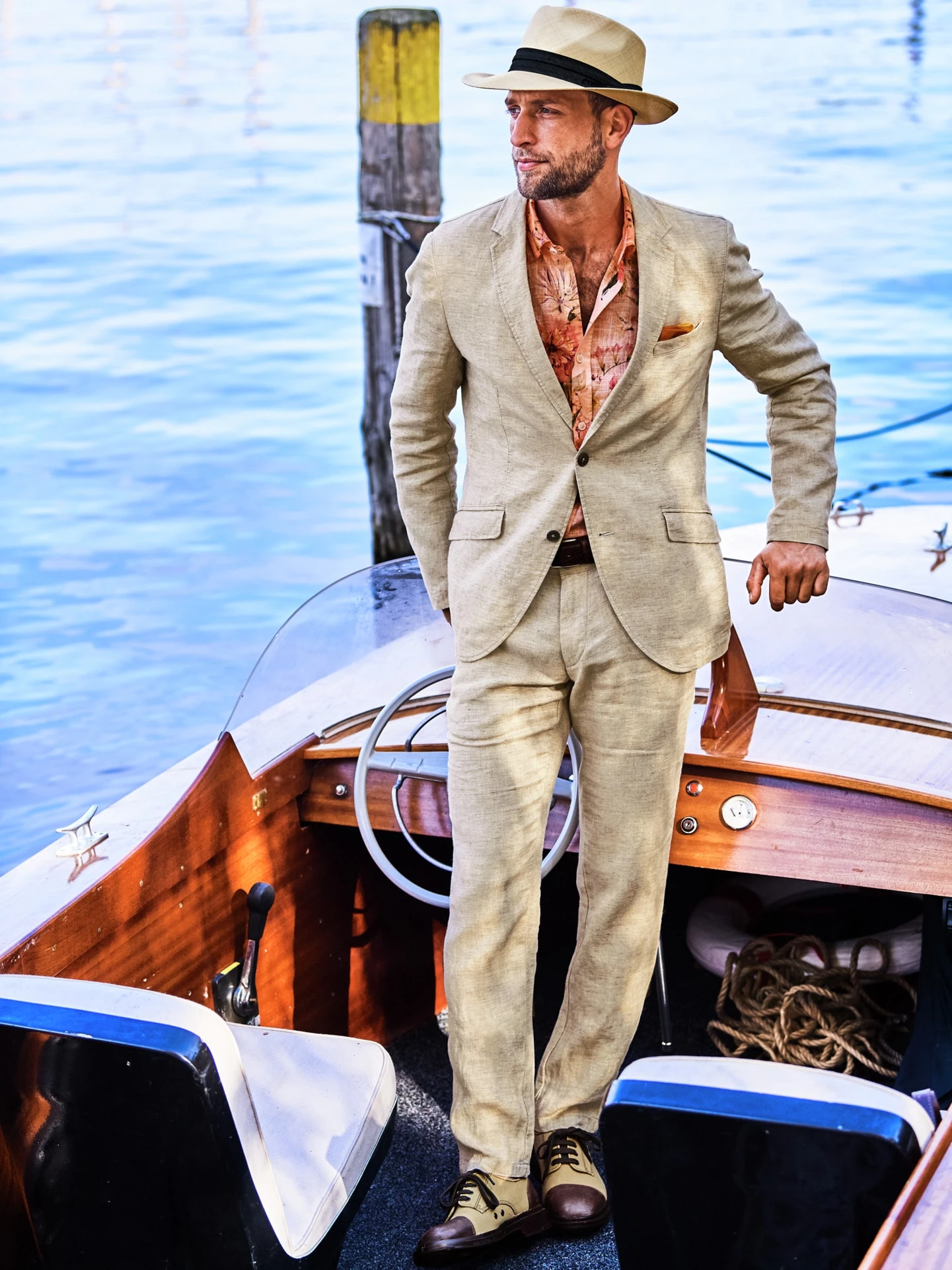 Ibiza-Anzughose Sand 9 Ibiza-Anzughose Sand – Bild 9