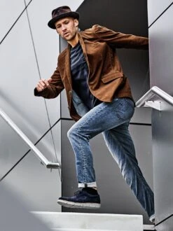 Leder-Trilby -Kleidung Verkauf EC29 7134 DE 1