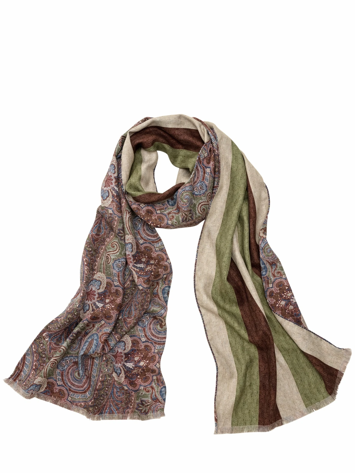 Zwei-Welten-Seidenschal 4 Zwei-Welten-Seidenschal – Bild 4