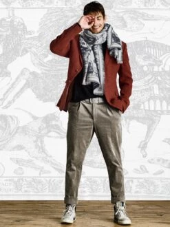 The Great Exhibition Scarf -Kleidung Verkauf EC29 7996 DD