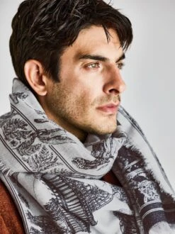 The Great Exhibition Scarf -Kleidung Verkauf EC29 7996 DF 1